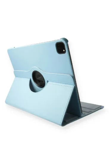 Newface iPad Pro 11 (2020) Kılıf 360 Tablet Deri Kılıf - Turkuaz resmi