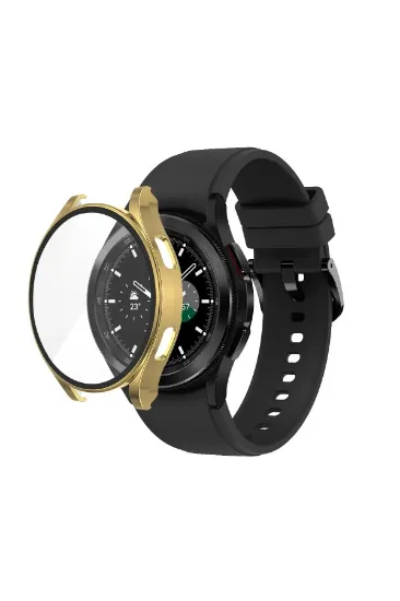 Newface Watch 4 40mm Wall Camlı Kasa Ekran Koruyucu - Gold resmi