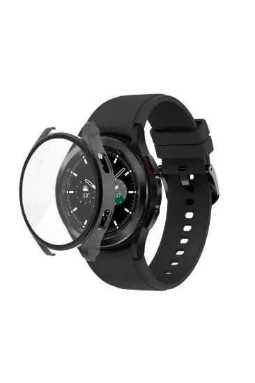 Newface Watch 4 40mm Wall Camlı Kasa Ekran Koruyucu - Siyah resmi