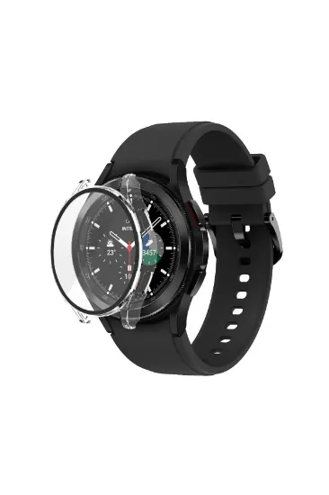 Newface Watch 4 44mm Wall Camlı Kasa Ekran Koruyucu - Şeffaf resmi