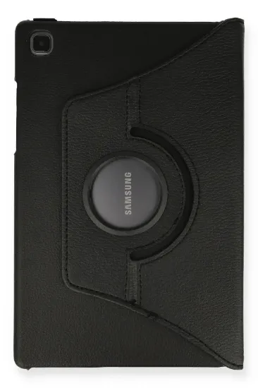 Newface Samsung Galaxy T500 Tab A7 10.4 Kılıf 360 Tablet Deri Kılıf - Siyah resmi