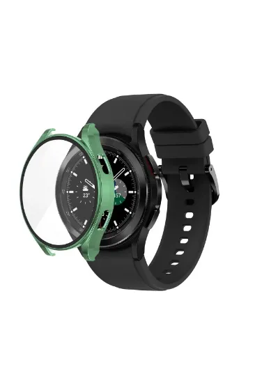 Newface Watch 5 40mm Wall Camlı Kasa Ekran Koruyucu - Koyu Yeşil resmi