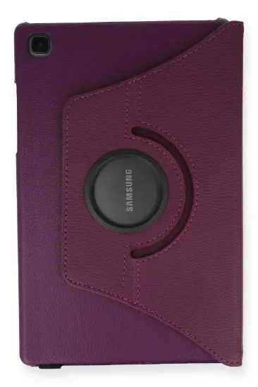 Newface Samsung Galaxy T500 Tab A7 10.4 Kılıf 360 Tablet Deri Kılıf - Mürdüm resmi