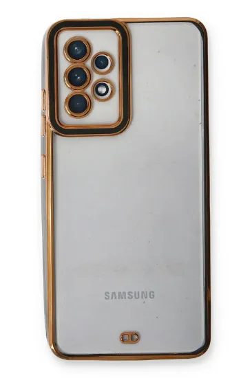 Newface Samsung Galaxy A53 5G Kılıf Liva Lens Silikon - Siyah resmi