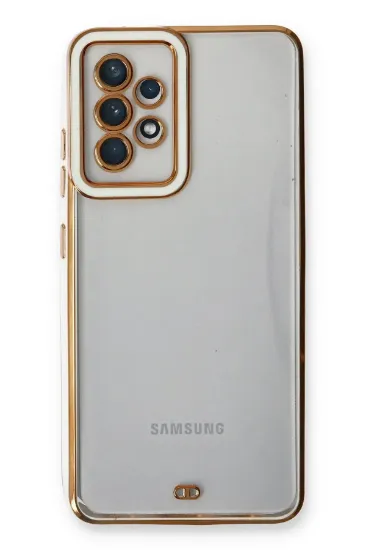 Newface Samsung Galaxy A53 5G Kılıf Liva Lens Silikon - Beyaz resmi