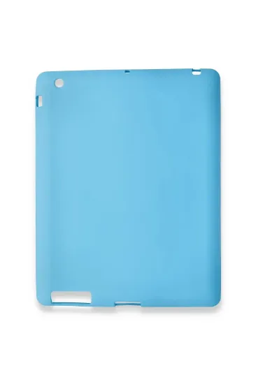 Newface iPad 4 9.7 Kılıf Evo Tablet Silikon - Mavi resmi
