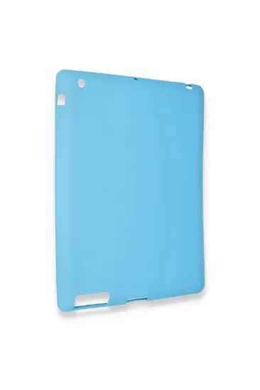 Newface iPad 4 9.7 Kılıf Evo Tablet Silikon - Mavi resmi