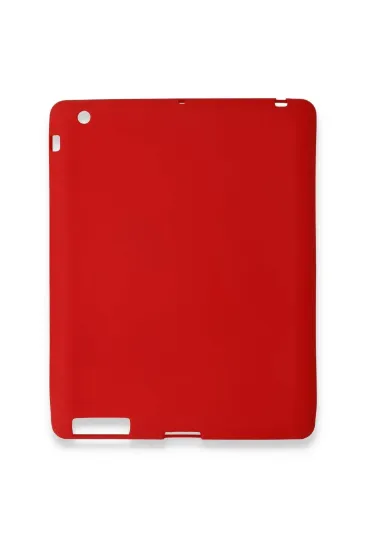 Newface iPad 4 9.7 Kılıf Evo Tablet Silikon - Kırmızı resmi
