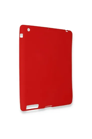 Newface iPad 4 9.7 Kılıf Evo Tablet Silikon - Kırmızı resmi