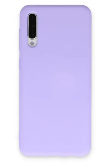 Newface Samsung Galaxy A30S Kılıf Nano içi Kadife Silikon - Lila resmi