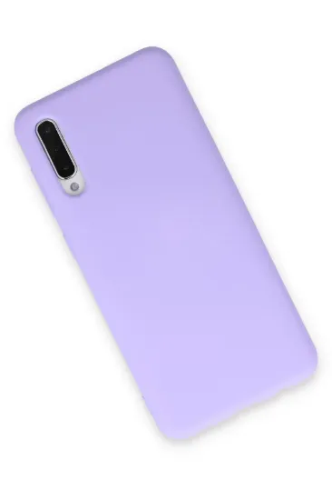 Newface Samsung Galaxy A30S Kılıf Nano içi Kadife Silikon - Lila resmi