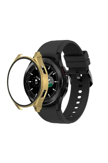 Newface Watch 5 Pro 45mm Wall Camlı Kasa Ekran Koruyucu - Gold resmi