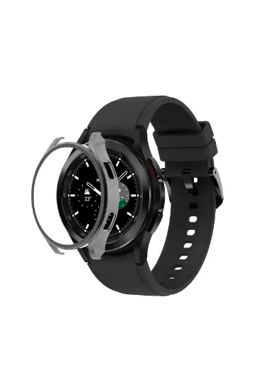 Newface Watch 5 Pro 45mm Wall Camlı Kasa Ekran Koruyucu - Uzay Grisi resmi