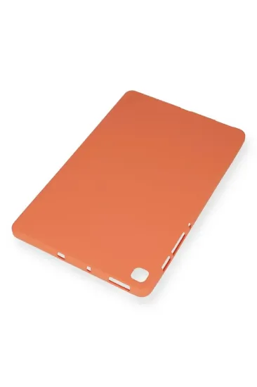 Newface Samsung Galaxy P610 Tab S6 Lite 10.4 Kılıf Evo Tablet Silikon - Turuncu resmi