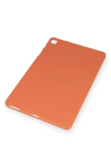 Newface Samsung Galaxy P610 Tab S6 Lite 10.4 Kılıf Evo Tablet Silikon - Turuncu resmi
