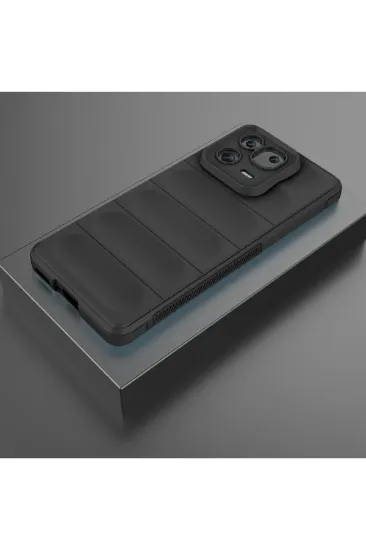 Newface Xiaomi Mi 13 Kılıf Optimum Silikon - Siyah resmi