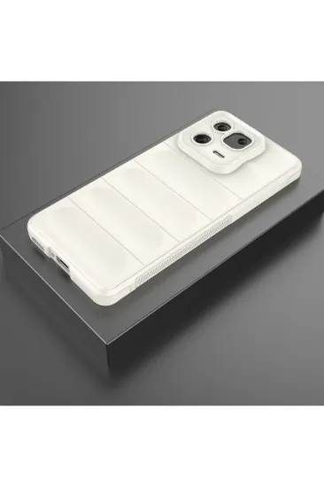Newface Xiaomi Mi 13 Kılıf Optimum Silikon - Krem resmi