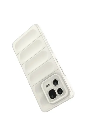 Newface Xiaomi Mi 13 Kılıf Optimum Silikon - Krem resmi