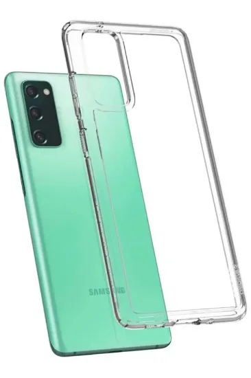 Newface Samsung Galaxy S20 FE Kılıf Lüx Şeffaf Silikon resmi