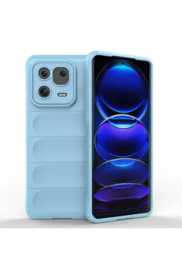 Newface Xiaomi Mi 13 Kılıf Optimum Silikon - Sky Blue resmi