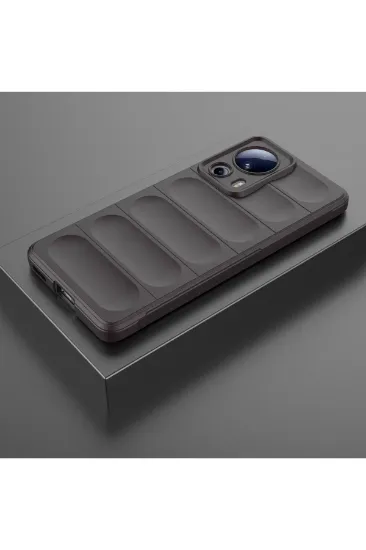 Newface Xiaomi Mi 13 Lite Kılıf Optimum Silikon - Siyah resmi