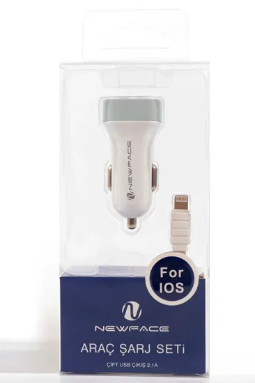 Newface C17 Lightning 2.1A Araç Şarjı resmi