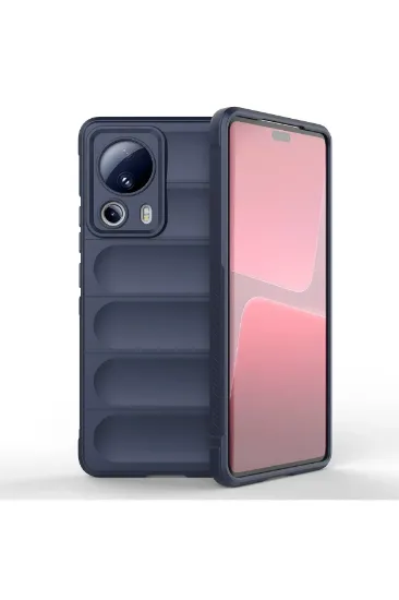 Newface Xiaomi Mi 13 Lite Kılıf Optimum Silikon - Lacivert resmi