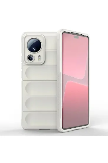 Newface Xiaomi Mi 13 Lite Kılıf Optimum Silikon - Krem resmi