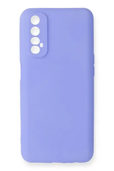 Newface Realme 7 Kılıf First Silikon - Lila resmi
