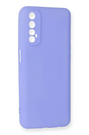 Newface Realme 7 Kılıf First Silikon - Lila resmi