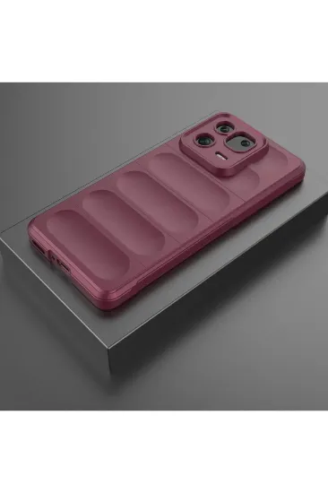 Newface Xiaomi Mi 13 Pro Kılıf Optimum Silikon - Bordo resmi