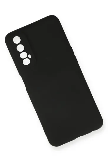 Newface Realme 7 Kılıf First Silikon - Siyah resmi