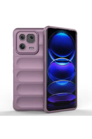 Newface Xiaomi Mi 13 Pro Kılıf Optimum Silikon - Mor resmi