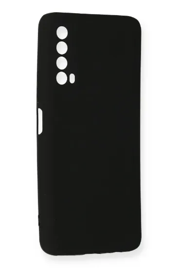 Newface Huawei P Smart 2021 Kılıf First Silikon - Siyah resmi