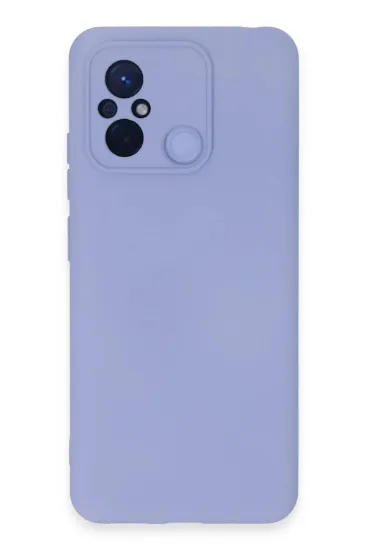 Newface Xiaomi Redmi 12C Kılıf Nano içi Kadife Silikon - Lila resmi