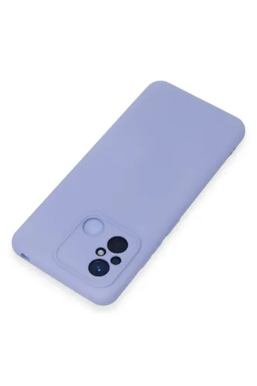 Newface Xiaomi Redmi 12C Kılıf Nano içi Kadife Silikon - Lila resmi