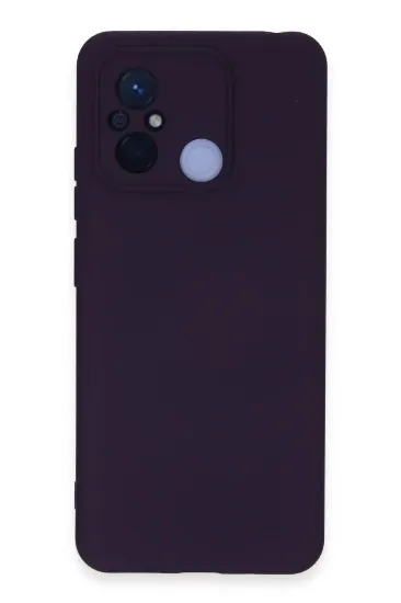 Newface Xiaomi Redmi 12C Kılıf Nano içi Kadife Silikon - Mor resmi
