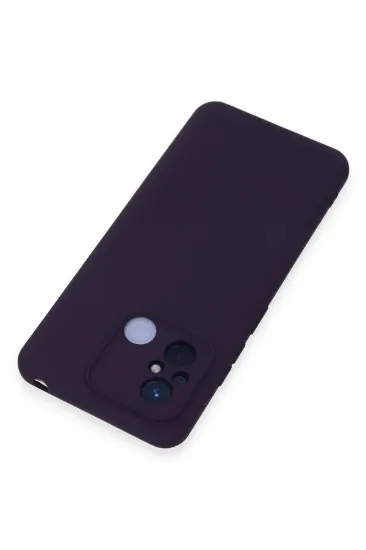 Newface Xiaomi Redmi 12C Kılıf Nano içi Kadife Silikon - Mor resmi