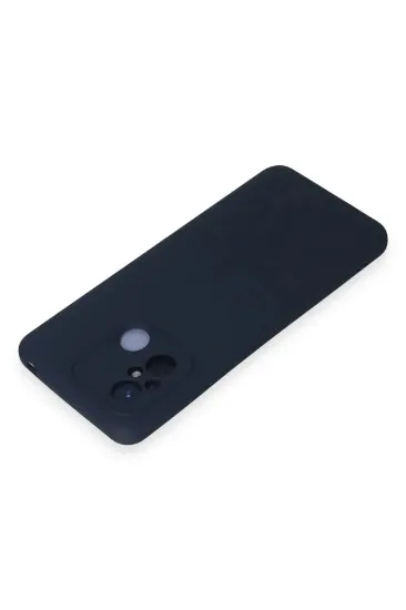 Newface Xiaomi Redmi 12C Kılıf Nano içi Kadife Silikon - Lacivert resmi