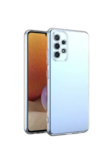 Newface Samsung Galaxy A23 4G Kılıf Lüx Şeffaf Silikon resmi