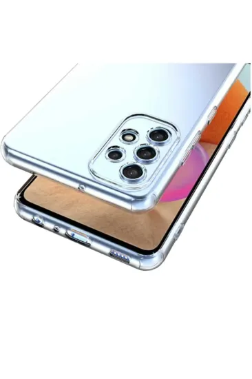 Newface Samsung Galaxy A33 5G Kılıf Lüx Şeffaf Silikon resmi