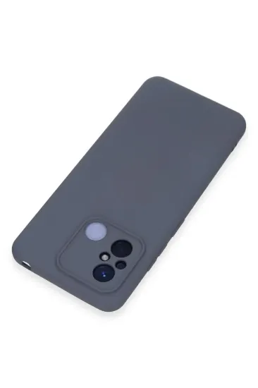 Newface Xiaomi Redmi 12C Kılıf Nano içi Kadife Silikon - Gri resmi