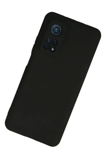 Newface Xiaomi Mi 10T Kılıf First Silikon - Siyah resmi