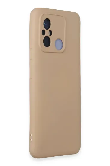 Newface Xiaomi Redmi 12C Kılıf Nano içi Kadife Silikon - Pudra resmi