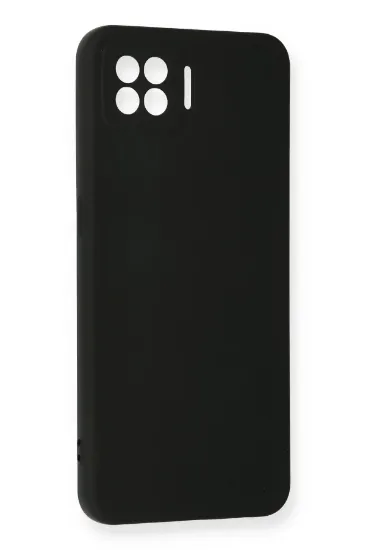Newface Oppo A73 Kılıf Nano içi Kadife Silikon - Siyah resmi