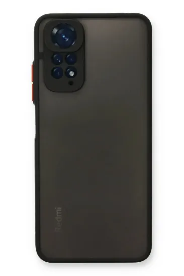 Newface Xiaomi Redmi Note 11 Pro Kılıf Montreal Silikon Kapak - Siyah resmi