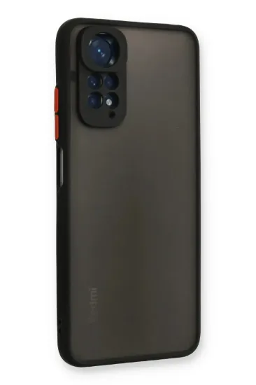 Newface Xiaomi Redmi Note 11 Pro Kılıf Montreal Silikon Kapak - Siyah resmi