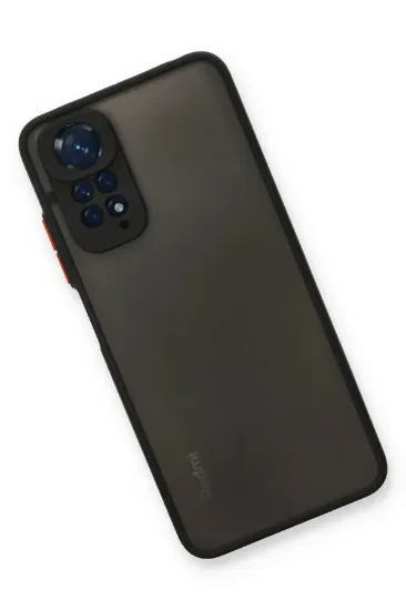 Newface Xiaomi Redmi Note 11 Pro Kılıf Montreal Silikon Kapak - Siyah resmi