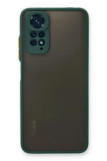 Newface Xiaomi Redmi Note 11 Pro Kılıf Montreal Silikon Kapak - Yeşil resmi