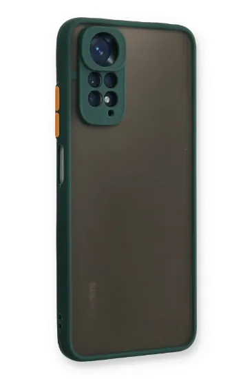 Newface Xiaomi Redmi Note 11 Pro Kılıf Montreal Silikon Kapak - Yeşil resmi